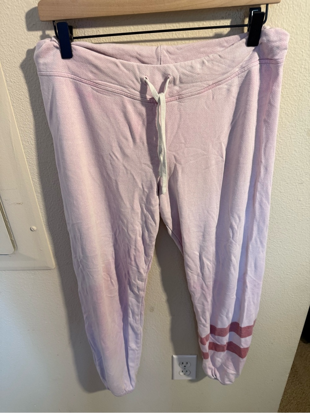 Sundry Pink Tie Dye Jogger Sweatpants Women’s Size 1 Made in USA - Picture 1 of 6